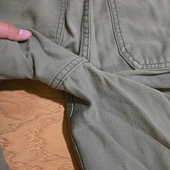 Madewell Green Griff Tapered Fatigue Cargo Pants - Size 26 - Picture 7 of 7